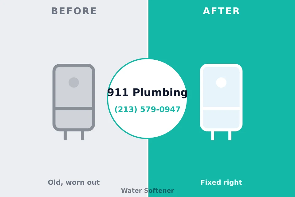 Before and after: plumbing company Hillcrest, IL